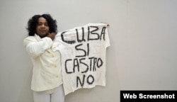 Berta Soler, líder de las Damas de Blanco.