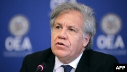 El secretario general de la OEA, Luis Almagro