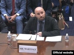 Carlos Martínez de la Serna, del Comité de Protección de Periodistas, fue uno de los tres panelistas invitados.