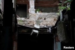 Un edificio en ruinas en la Habana Vieja. (REUTERS/Jim Bourg)