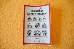 Un cartel a favor del matrimonio gay.