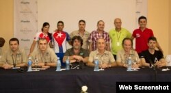 La rueda de prensa oficial tuvo lugar esta tarde en La Habana, Cuba.