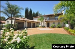 La residencia del pelotero cubano Yasiel Puig en Encino, California (Berkshire Hathaway HomeServices)