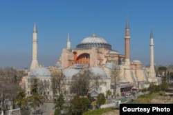 La catedral de la Divina Sabiduría en Estambul, conocida como Santa Sofía, fue escenario del Cisma de la Iglesia.