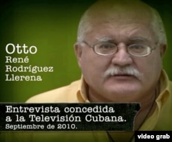 El salvadoreño Otto Rodríguez Llerena testifica contra Posada Carriles en la televisión cubana.