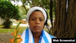 La Dama de Blanco y activista de UNPACU Jackeline Heredia Morales.