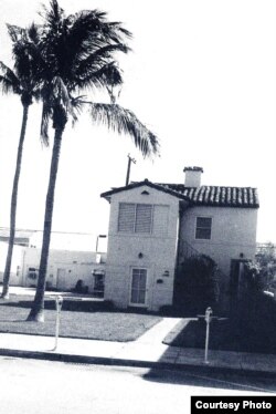 Casa de Juan Ramón Jiménez en Coral Gables. Foto tomada por Ana Rosa Nuñez