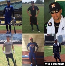 Yulieski Gurriel realizó demostraciones privadas con estos equipos.