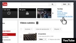 Configuración de YouTube