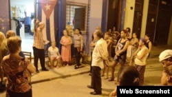 Imagen de archivo de una asamblea de rendicion de cuentas en Cuba