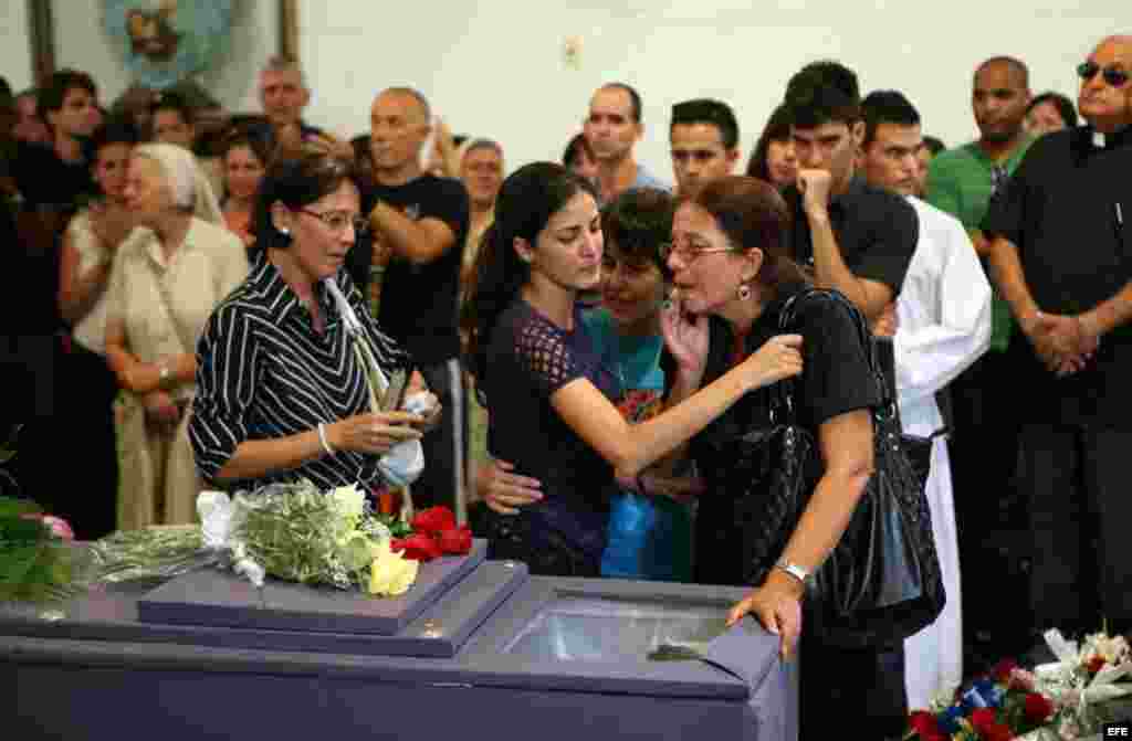 Funerales del líder del Movimiento Cristiano Liberación Oswaldo Payá Sardiñas