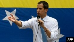 El presidente encargado de Venezuela, Juan Guaidó.