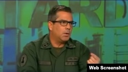 El general venezolano que escapó a Colombia, Carlos Rotondaro. (Captura de video/NTN24)