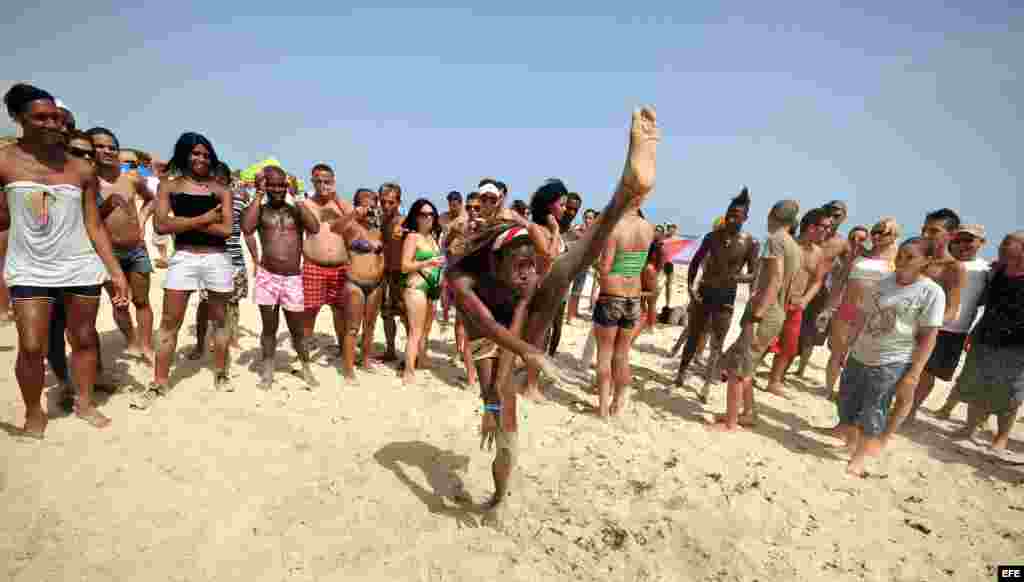 Playa Mi Cayito, en La Habana.