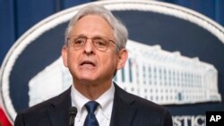 El fiscal general de EEUU, Merrick Garland, el 4 de mayo de 2023. (AP/Jacquelyn Martin).