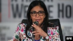 Delsy Rodríguez, nueva vicepresidenta de Venezuela.