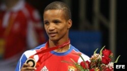 Roniel Iglesias, medalla de bronce en los Juegos Olímpicos de Pekín 2008.