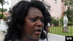 Berta Soler, líder del grupo Damas de Blanco.