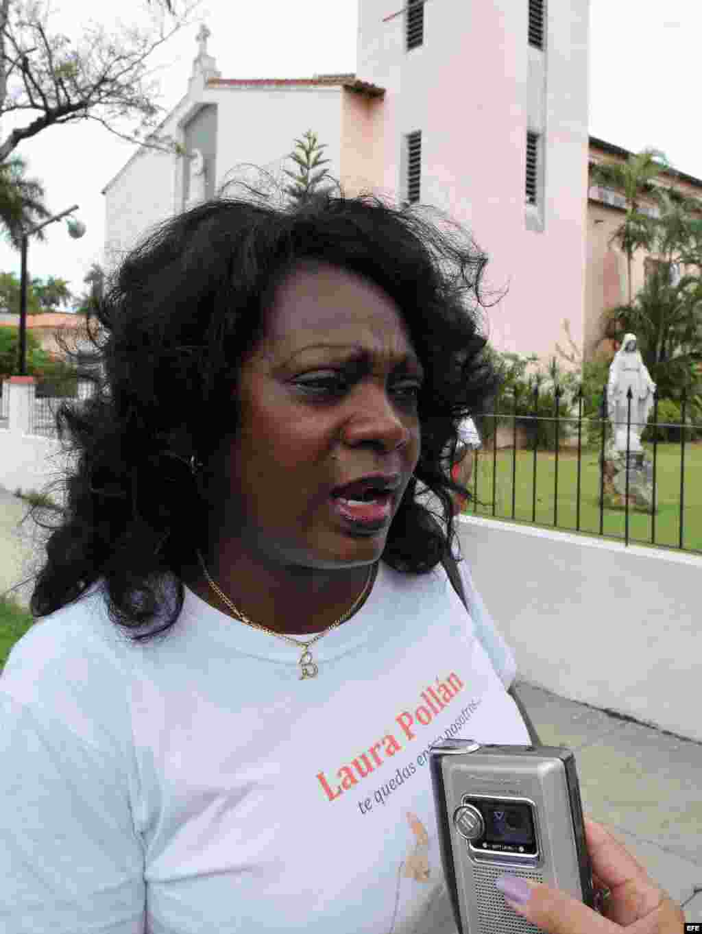 Berta Soler, líder del grupo Damas de Blanco.