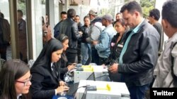 Delegados de las FARC inician en Bogotá su acreditación a congreso para fundación de un nuevo partido en Colombia.