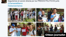 Campaña #Todos Marchamos busca presionar al gobierno por la libertad de los presos políticos en Cuba.