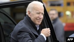 El exvicepresidente Joe Biden, el favorito según los sondeos