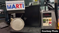 Estudio de Radio Marti 