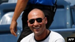 El pelotero Derek Jeter.