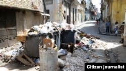 Acumulación de Basura en el municipio Boyeros