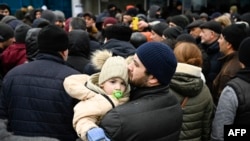 Refugiados ucranianos en Moldovia.