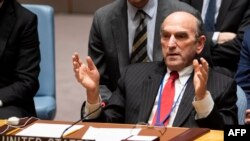 Elliott Abrams habla en la reunión del Consejo de Seguridad de ONU sobre Venezuela.