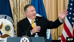 Michael R. Pompeo, Secretario de Estado de los Estados Unidos.