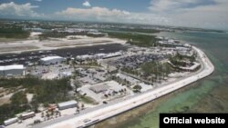 Vista aérea del Aeropuerto Internacional de Cayo Hueso