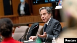 El secretario de Estado, Antony Blinken, el 15 de junio de 2022, en Washington. (Reuters/Andrew Harnik).