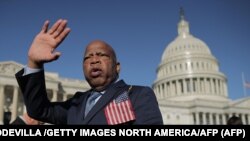 John Lewis, legislador y activista de los derechos humanos, en octubre del 2017