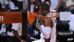 Dwyane Wade, jugador estrella del Miami Heat. 