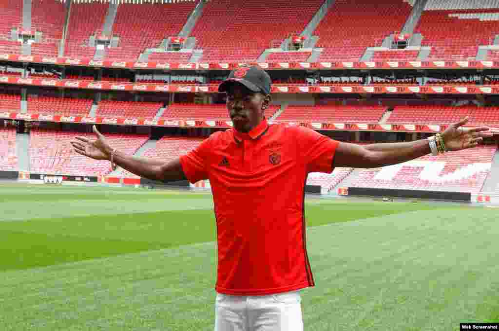 &quot;Representar esta camiseta es algo que me hace sentir feliz. Siento que el Benfica de Portugal me respalda para que logre buenos resultados&quot;, dijo Pedro Pablo Pichardo durante el acto de presentación en Lisboa. &nbsp;