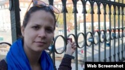 La actriz y periodista independiente Iris Mariño González