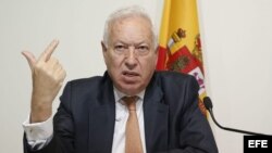 El ministro español de Asuntos Exteriores, José Manuel García-Margallo.