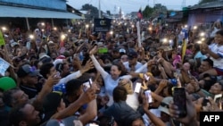 María Corina Machado encabezó multitudinarios actos de campaña en Portuguesa, el estado donde ocurrieron los más recientes arrestos.