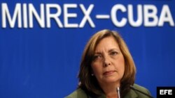 Josefina Vidal, directora general para EEUU del Ministerio de Relaciones Exteriores de Cuba.