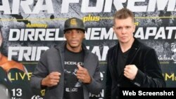 Erislandy Lara vs Yuri Foreman. Foto tomada del Facebook de Lara.