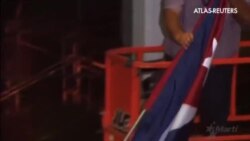 La bandera de Cuba ya ondea en el Departamento de Estado norteamericano