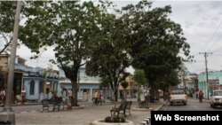 Una calle de Sancti Spíritus. (Archivo)