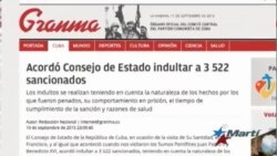 Cuba excarcelará a presos que no hayan atentado con la seguridad del Estado