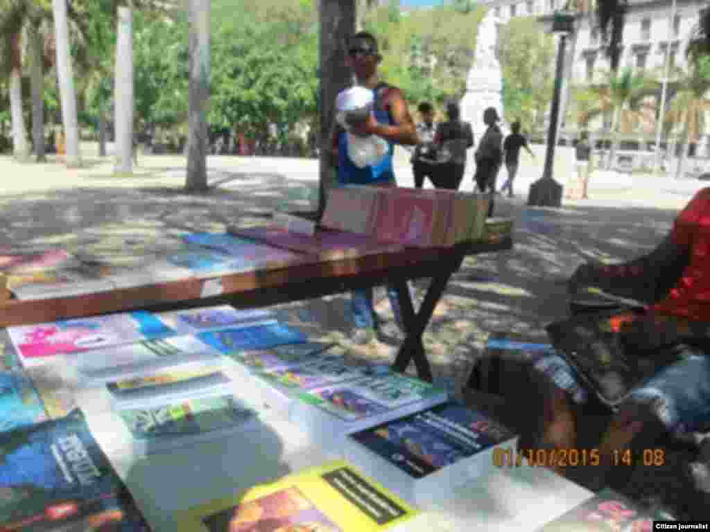 Reporta Cuba activistas debaten derechos humanos parque central 