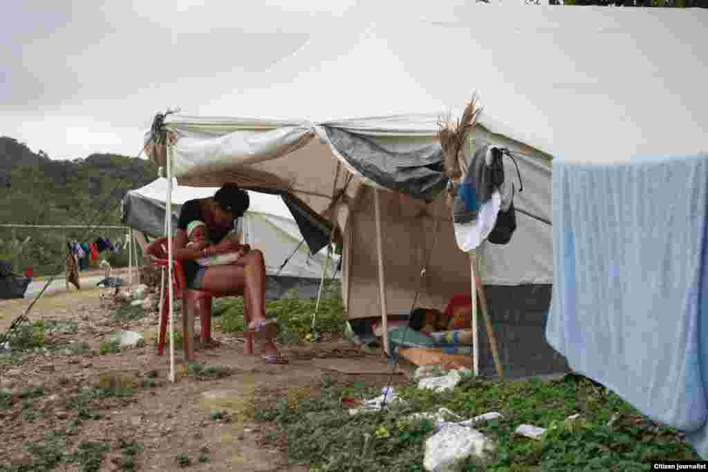 Puerto Obaldía, donde hay cubanos y otros migrantes en los albergues.