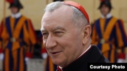 Cardenal Pietro Parolin, secretario de Estado de El Vaticano