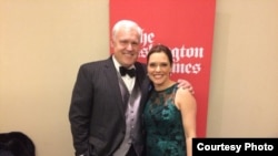 Mercedes Viana-Schlapp y Matt Schlapp