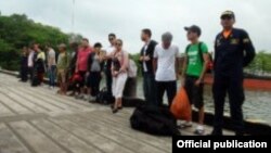 Guardacostas colombianos encontraron migrantes ilegales en el Golfo de Urabá. Archivo.